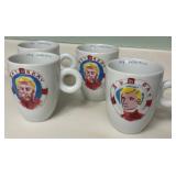 N1 - SET OF FOUR MUGS (K66)