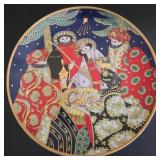N1 - FRANKLIN MINT FABERGE PORCELAIN PLATE (L84)