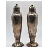 N1 - PAIR OF VINTAGE STERLING SILVER S&P SHAKERS