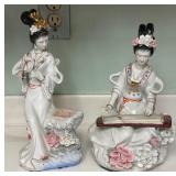 N1 - TWO CHINESE PORCELAIN FIGURINES (K105)
