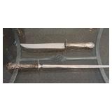 N1 - VINTAGE SHEFFIELD CARVING SET (B44)