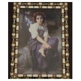 N1 - COSMO COLLECTION EMBELLISHED FRAME W/ PRINT