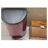 N1 - TOE-TOUCH WASTE CAN & BREAD BOX (K201)