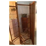 J1 - FOUR-PANEL WOODEN DECOR SCREEN (M15)