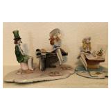 J1 - VINTAGE ZAMPIVA ITALY PORCELAIN FIGURINES