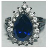 STERLING SILVER RING 5.70GRS SIZE 7