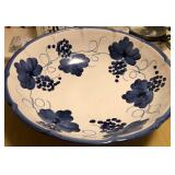 J1 - CERAMIC BLUE & WHITE BOWL (M75)