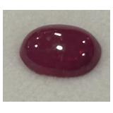 2.87CT CABOCHON RUBY GEMSTONE