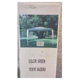 M - 10'X10' GREEN GAZEBO (Y22)