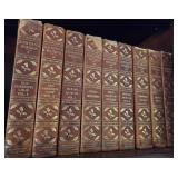 M - NINE VINTAGE DICKENS' BOOKS (L32)