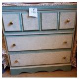 M - THREE-DRAWER CHEST WITH CONTENTS (N106)