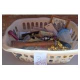 M - BASKET OF COLLECTIBLES (G2003)