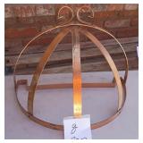 M - COPPER POT RACK (G2002)