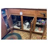 M - MIXED LOT OF COOKWARE, FOOD WRAP, UTENSILS (K9