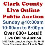 WELCOME TO OUR SUN. @10am ONLINE PUBLIC AUCTION