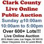 Sun.@10am - Clark County Live Online Public Auction 8/2