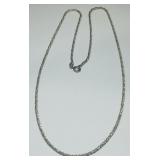 STERLING SILVER 20INCH CHAIN 5.20GRS