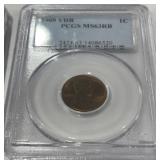 1909 VDB 1C MS63RB