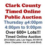 WELCOME TO OUR THUR. @4pm ONLINE PUBLIC AUCTION