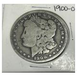 1900-O MORGAN SILVER DOLLAR