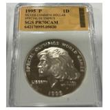 1995-P1 DOLLAR  SPECIAL OLYMPICS PR70CAM