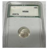 1964 10C MS66