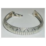 STERLING SILVER ITALIAN BRACELET 7INCH  18.80GRS