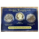 GEORGE WASHIGTON PRESIDENTIAL COIN SET