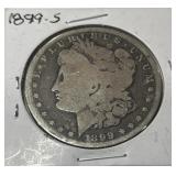 1899-S MORGAN SILVER DOLLAR