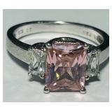 STERLING SILVER RING SIZE 7  4.00GRS