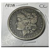 1878 CARSON CITY MORGAN SILVER DOLLAR