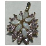 GOLD PLATED STERLING SILVER PENDANT 5.80GRS