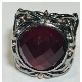 STERLING SILVER STEPHEN WEBSTER RING