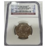 2007-D 1 DOLLAR SECOND PRESIDENT JOHN ADAMS