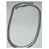 STERLING SILVER 34.80GRS 18INCH SMOOTH AS SILK