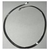 STERLING SILVER 16INCH HERRIGBONE CHAIN 9.50GRS