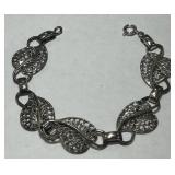 STERLING SILVER 7INCH BRACELET 13.10GRS