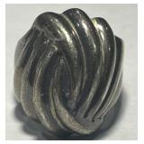 STERLING SILVER RING SIZE 7  8.60GRS