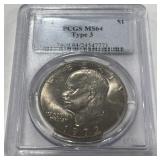 1972 1DOLLAR MS64 TYPE 3