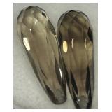 21.88CT SMOKEY QUARTZ GEMSTONES