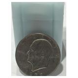TUBE OF 20 EISENHOWER DOLLAR