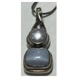 STERLING SILVER SARDA NECKLACE 10 GRS