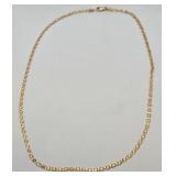 N1 - STERLING SILVER NECKLACE (ITALY) (J108)
