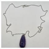 N1 - SWAROVSKI PENDANT NECKLACE (J125)