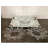N4 - MIRROR TRAY & CANDLE HOLDERS (AD3)