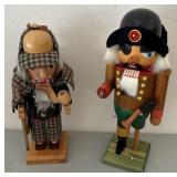 393 - TWO COLLECTIBLE NUTCRACKERS (R113)