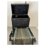 393 - VINTAGE ACCRDIAN WITH CASE (R112)