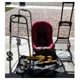 N4 - WALKER, BOX DOLLY, BIKE RACK, CAR SEAT