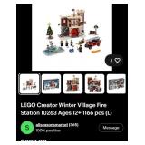 J1 - LEGO FIRE HOUSE SET ASSEMBLED (R14)