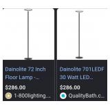 J1 - TORCH-STYLE FLOOR LAMP (R30)